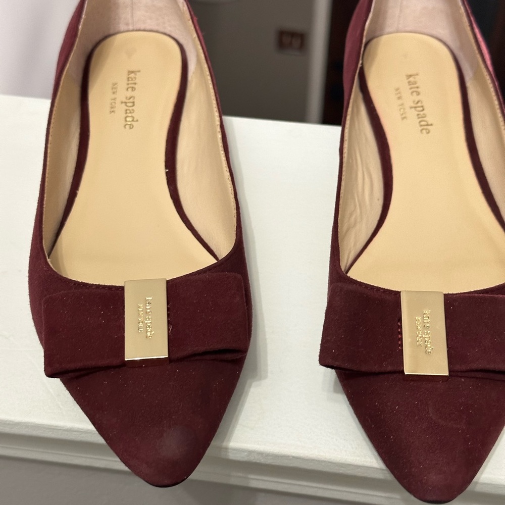 Flat Kate Spade shoe. Never worn